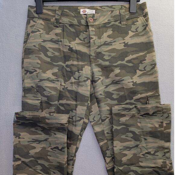 Dickies Denim - Dickies Camo Pants Women's 10r Chino Utility Duck Workwear